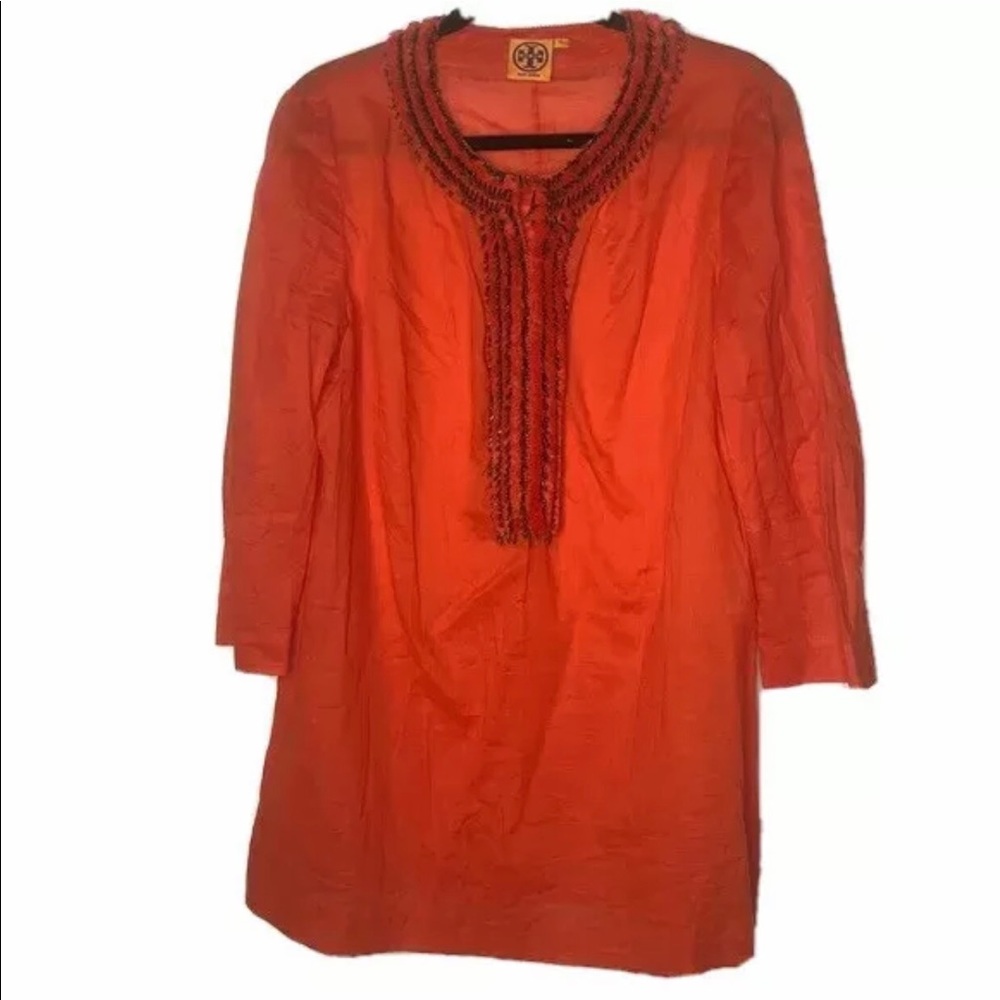 Size 14 Tory Burch beaded tunic